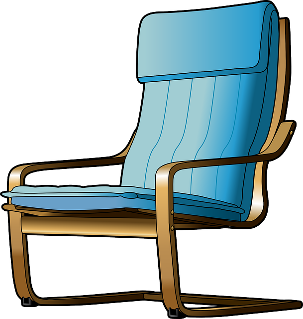 Cartoon, Furniture, Seat, Armchair, Arm, Arms - Seat Clipart (609x640)