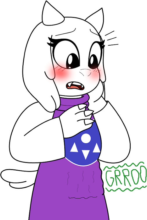 Toriels Stomach Growling (558x798)