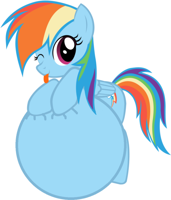 My Tummy Is Full Again - My Little Pony Big Tummy (894x894)