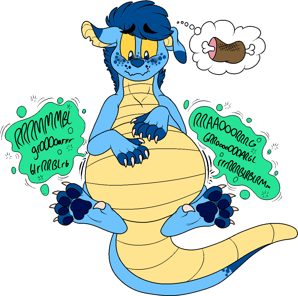 Tummy Art « Older - Cartoon (1255x1233)