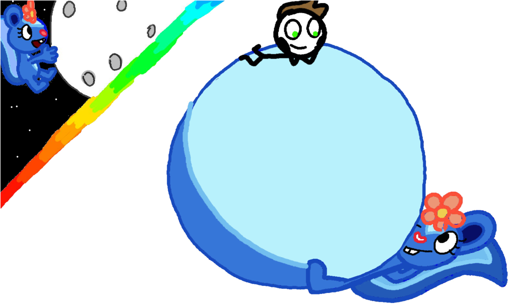 Petunia's Belly By Retroneb - Happy Tree Friends Fat (1024x614)