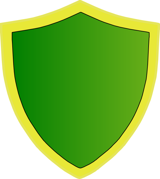 Green And Yellow Shield (534x597)