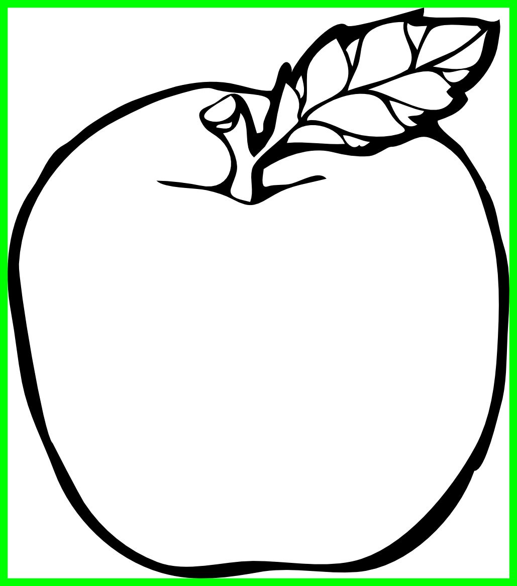 Stunning Black And White Clipart For Teachers Co U - Fruit Clipart Black And White (1029x1166)