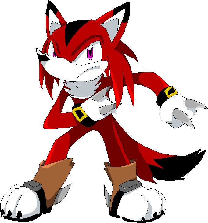 Reddhart The Red Wolf ^ ^ - Cartoon (1000x1000)