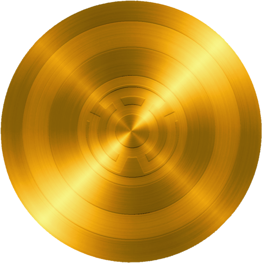 Sinestro Lantern Captain America Shield By Kalel7 - Circle (894x894)