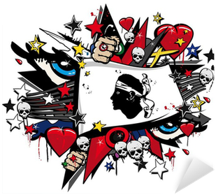 Drapeau Corse Graffiti Corsica Flag Street Art Illustration - Urbano V02 スマホケース Au エーユー 000981 クール ハードケース 携帯ケース スマートフォン (400x400)
