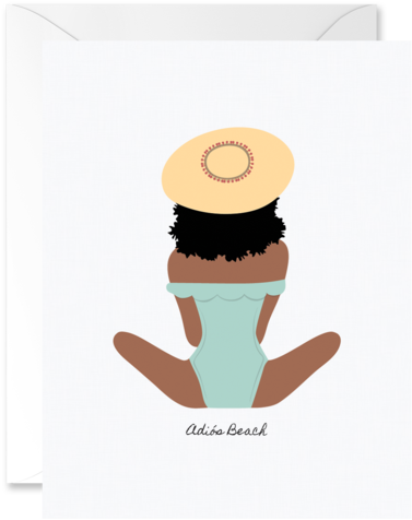 Adios Beach Girl On The Beach Mocha Skin Tone [spanglish] - Beach (480x480)