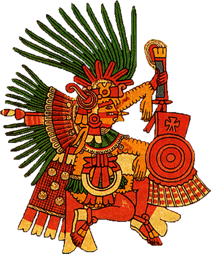 Aztec God Of Life (787x935)