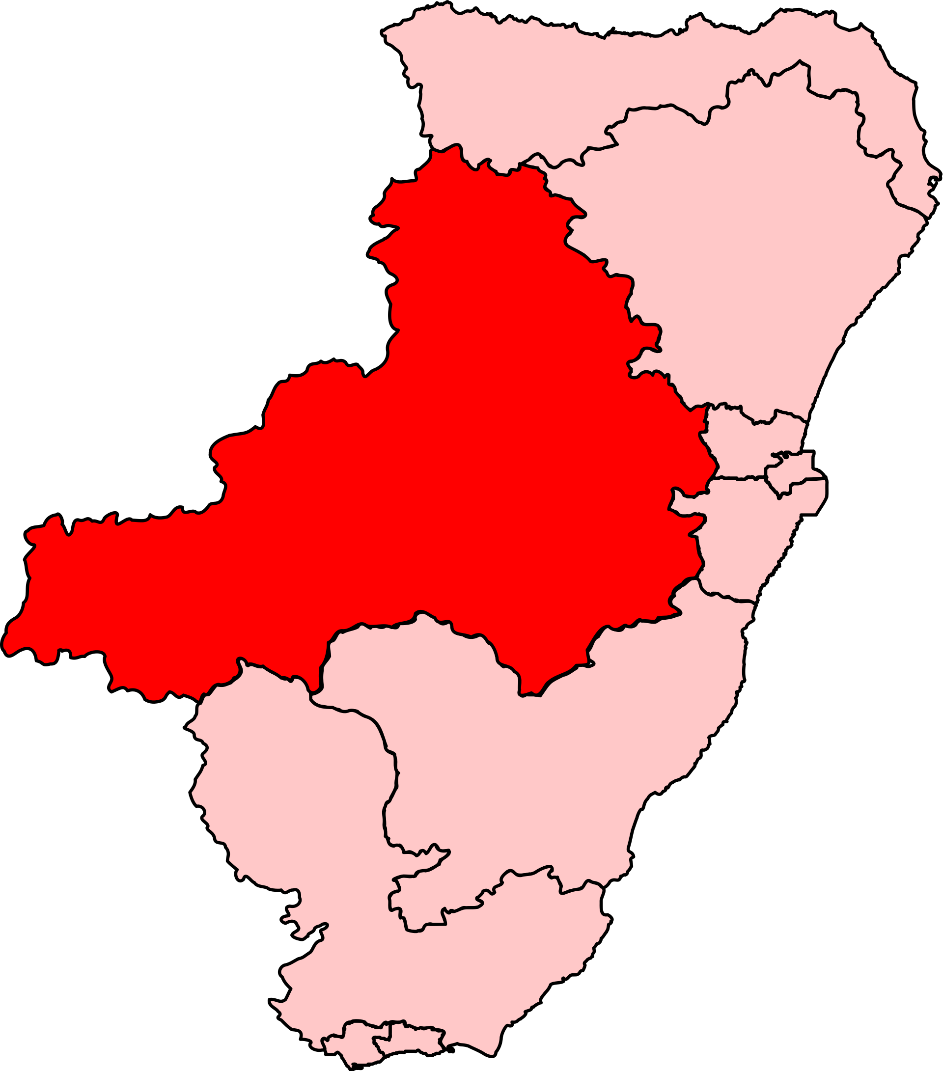 North East Scotland Scottish Parliament Electoral Region - Aberdeenshire West (1920x2181)