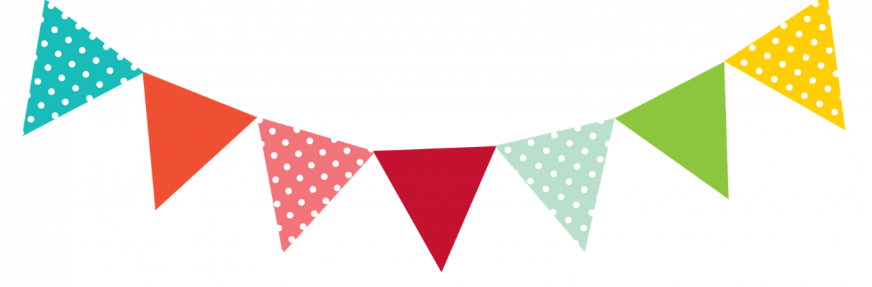 Millo Primary - Carnival Bunting Clip Art (1260x416)