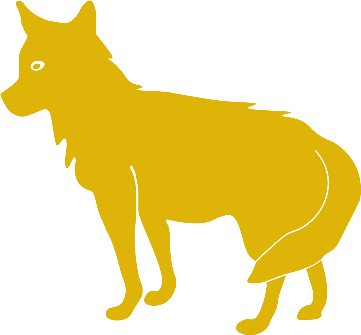 I Need Help With A Coyote - Coyote Silhouette (1500x1500)