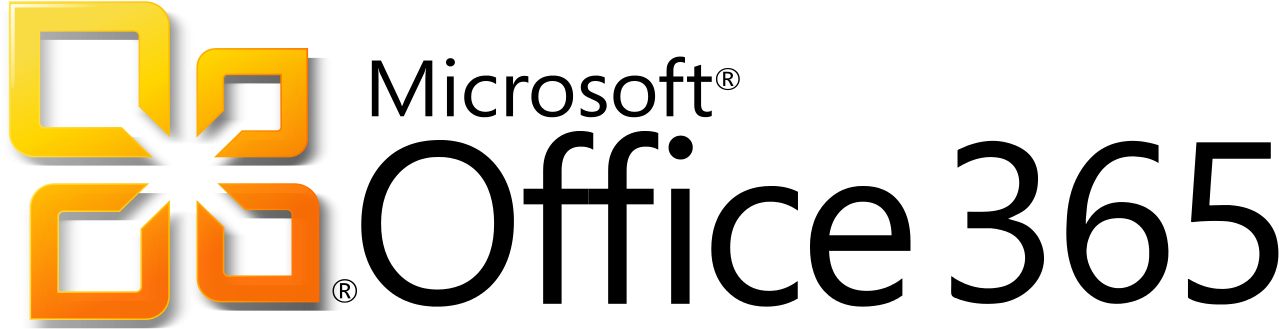 Microsoft Office 2013 Logo Vector For Kids - Microsoft Office 365 Logo (1280x354)