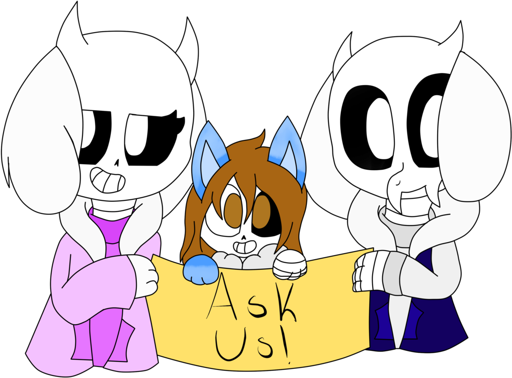 Ask Sans' Kids [open] By Taumanso0 - Cartoon (1030x775)
