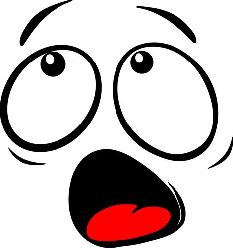 84 Scared Free Clipart Public Domain Vectors - Smiley Face Clip Art (470x500)