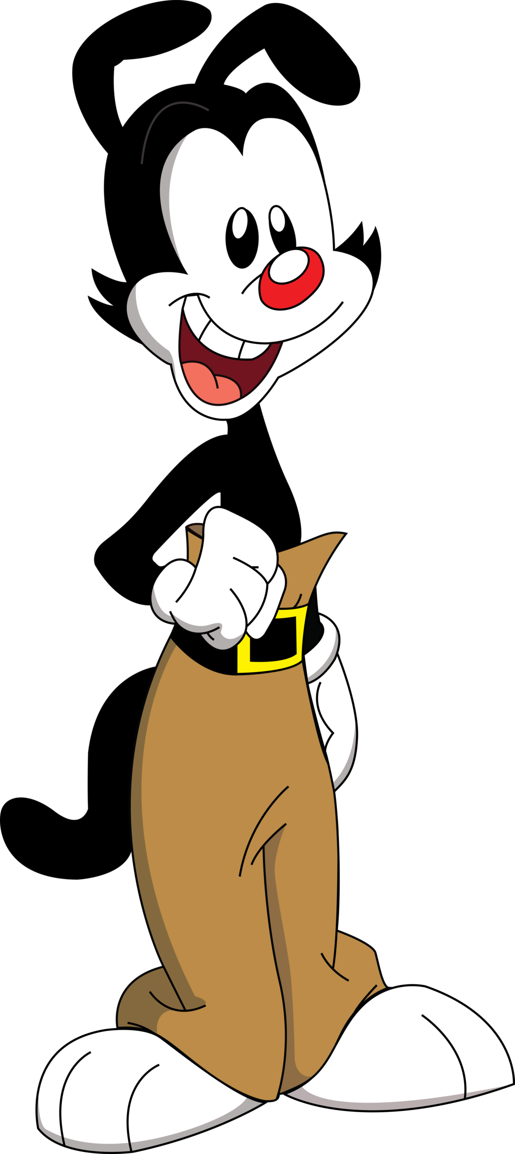 Yakko Warner - “ - Animaniacs Characters (1024x2292)