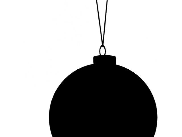 Silhouettes Clipart Ornament - Christmas Ornament (640x480)