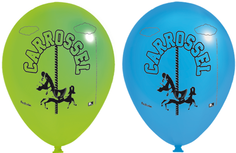 Para Você Que É Fã Como Eu Da Novela Carrossel E Vai - Balão Latéx N9 - 23cm Carrossel C/ 25 Unidades (482x482)