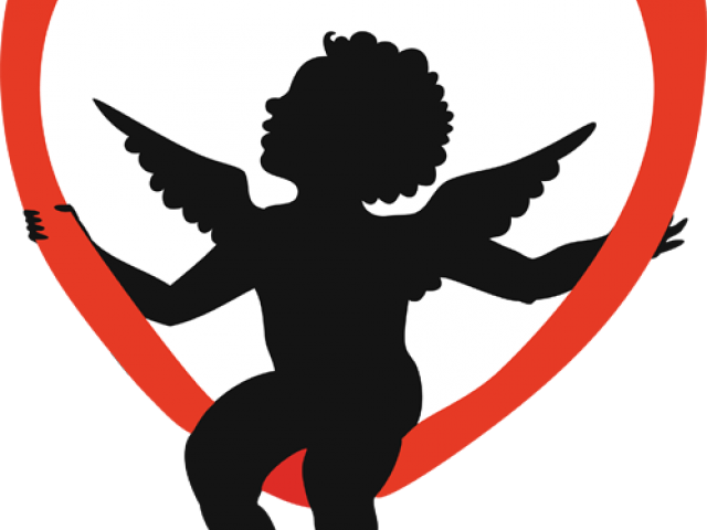 Silhouettes Clipart Valentine - Valentine's Day (640x480)