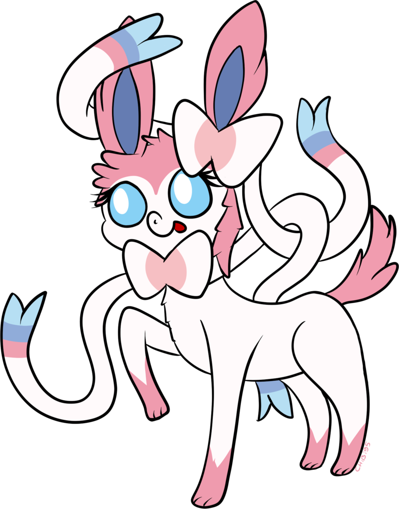 Sylveon By Chibi95 On Deviantart - Cartoon (791x1009)