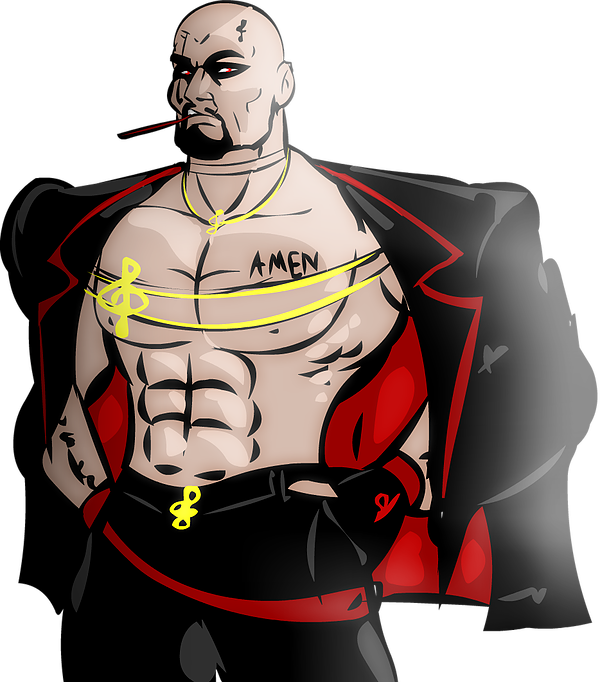 Basel The One Man Band's Offical Website - Illustration (600x682)