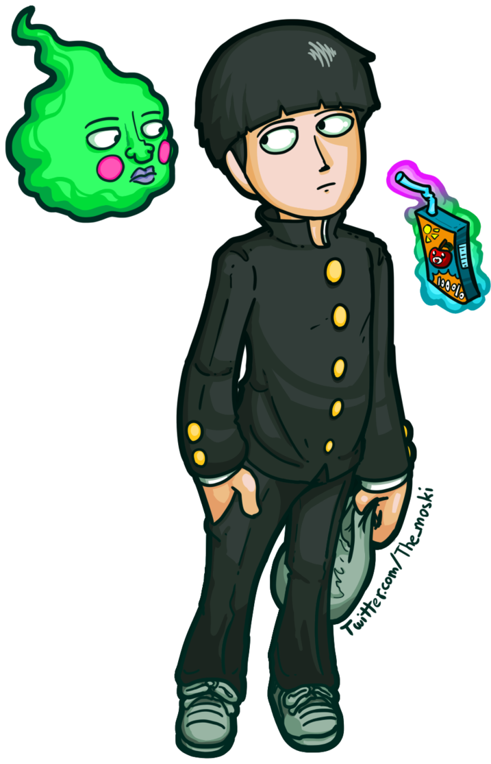 Mob And Dimple By Memoski - Cartoon (717x1114)