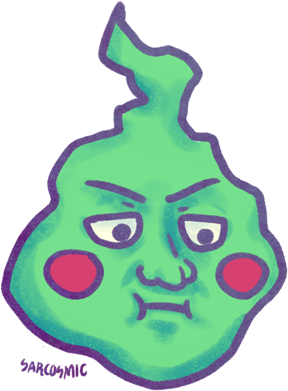 Disapproving Dimple - Mob Psycho 100 Dimple Sprite (589x800)