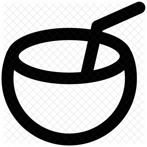 Coconut Icon - Coconut Water (512x512)