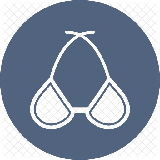 Bikini Icon - Horloge (512x512)