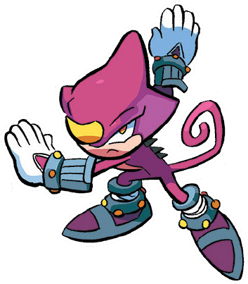Espio The Chameleon - Espio The Chameleon (384x408)