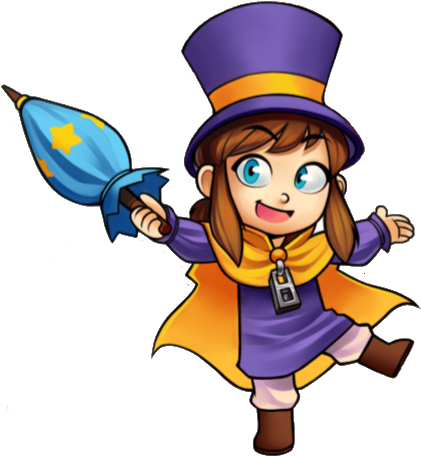 A Hat In Time Vs Yooka-laylee How One Rose, How One - Conductor Hat In Time (435x460)