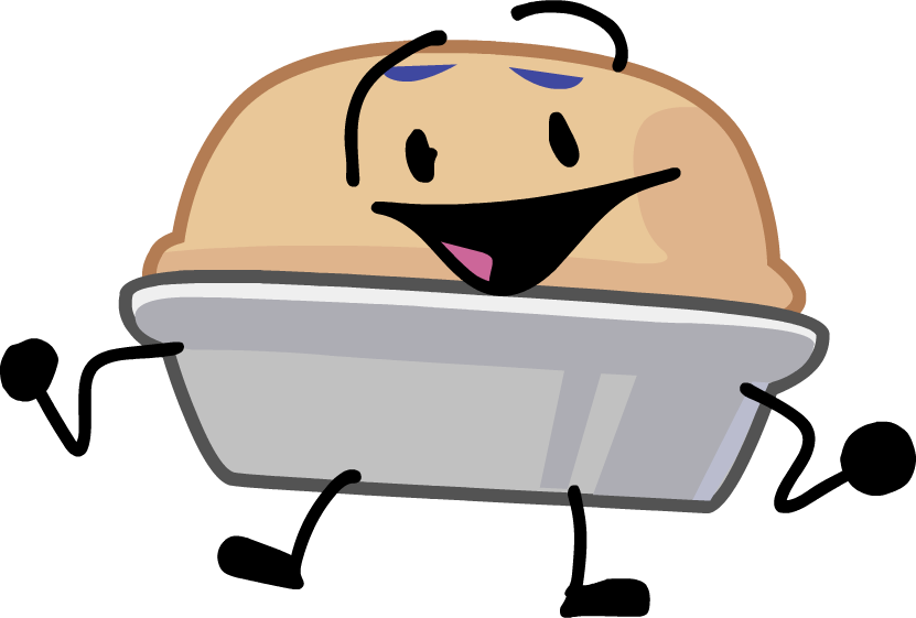 The Rest Of The Page Is Bold - Bfb Pie Png (831x561)