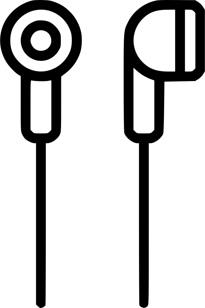 Headphones Ear Plug In Audio Music Sound Comments - Headphones In Ear Icon (652x980)