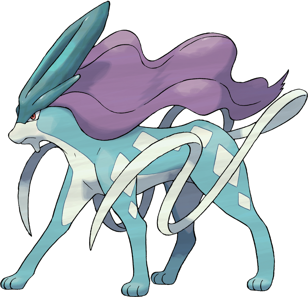 Suicune - Pokemon Suicune (1280x1280)