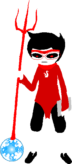 Asgore's Trident May Be A Homestuck Reference, As Seen - Homestuck (250x568)
