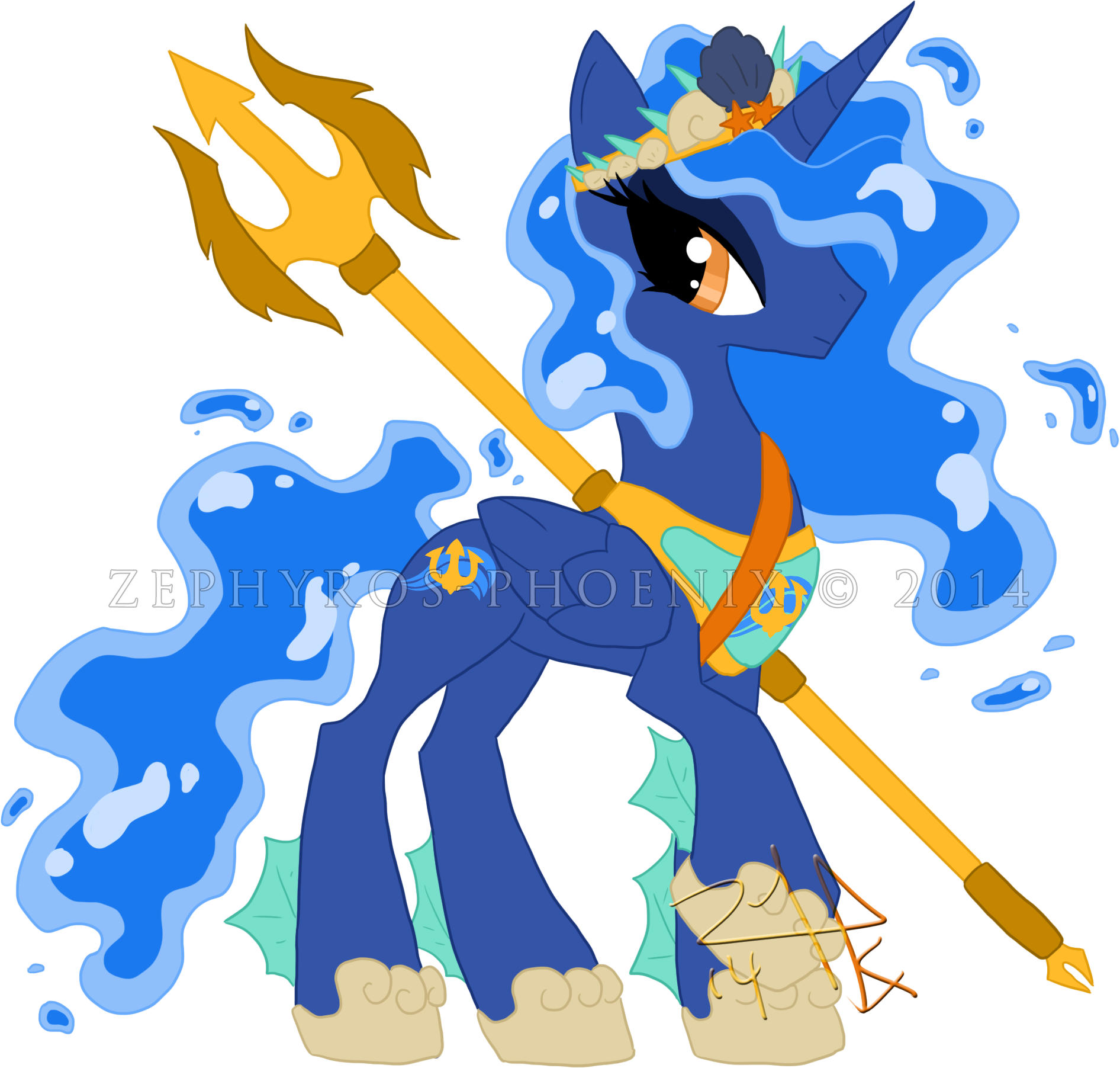 Princess Neptune - Mlp Princess Neptune (1892x1803)