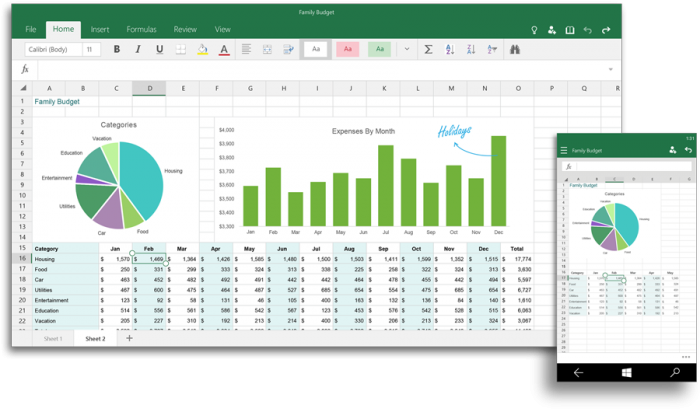 Microsoft Office - Microsoft Office For Mac Home And Business 2016 - Download (700x412)