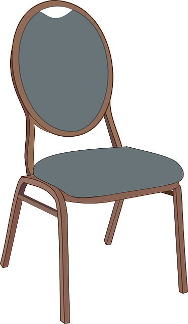 Chair - Clip - Art - Gerbil Clip Art - Standard Banquet Chairs (373x640)