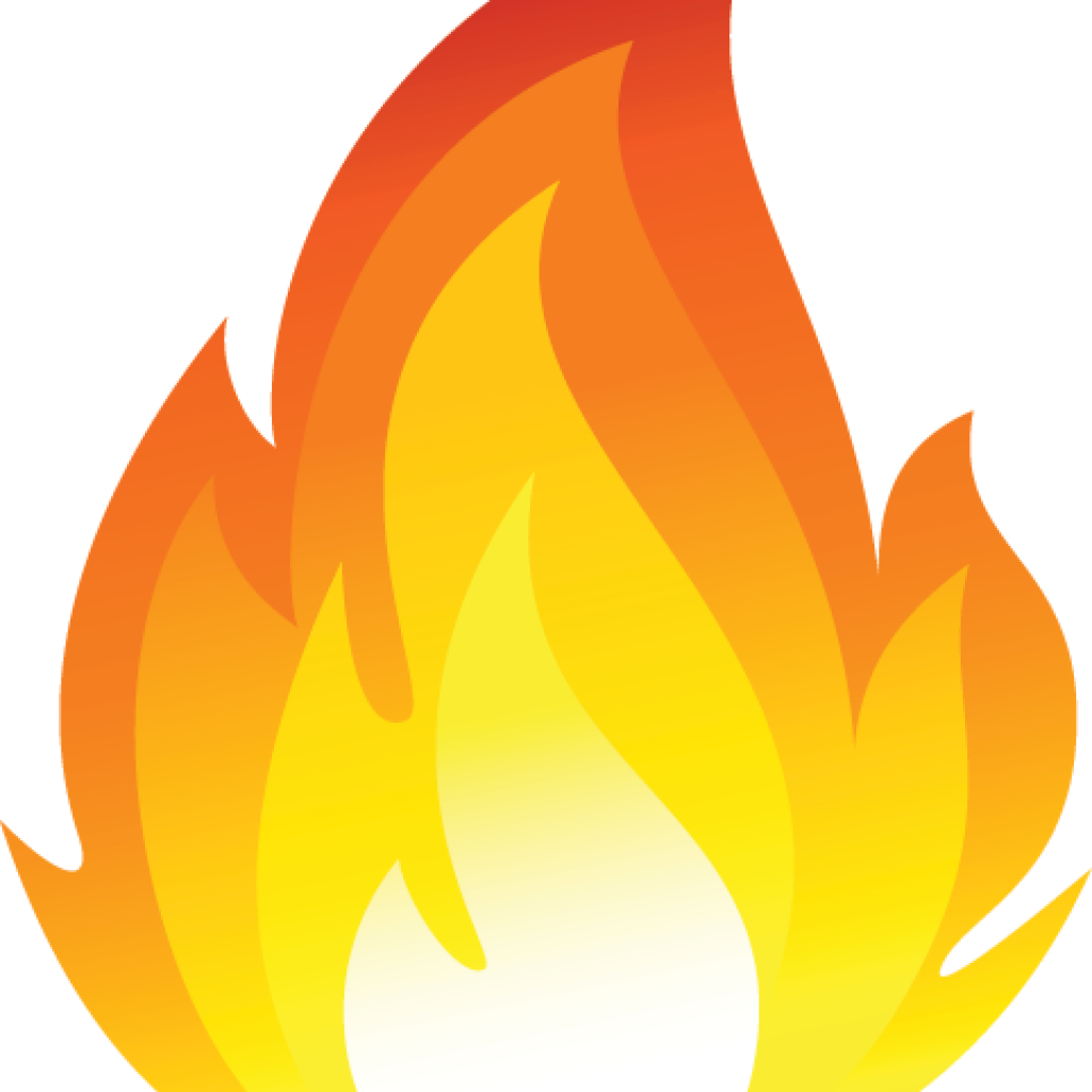 Fire Images Clip Art Free Fire Cliparts Download Free - Dibujo Llama De Fuego (1024x1024)