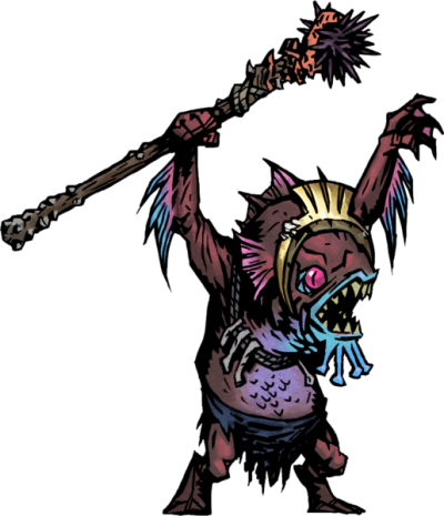 The Pelagics - Darkest Dungeon Cove Enemies (400x465)