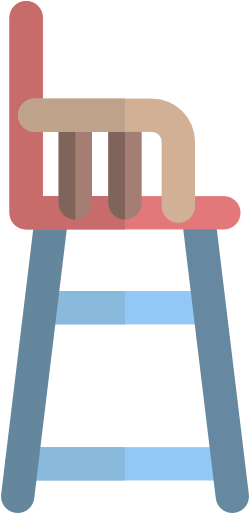 Chair Clipart Baby Chair - Baby High Chair Icon (512x512)