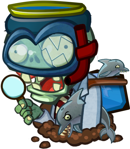 Marinebiologist - Plants Vs. Zombies (479x533)
