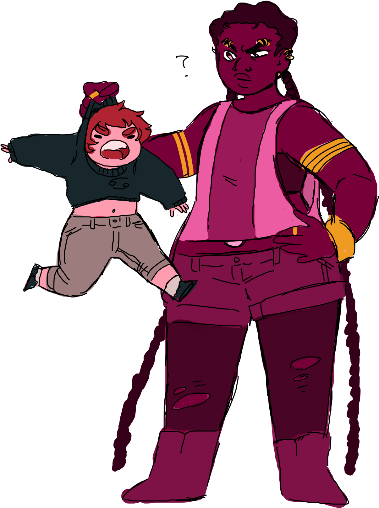 Caw Caw Motherfuckers - Cartoon (1280x1670)