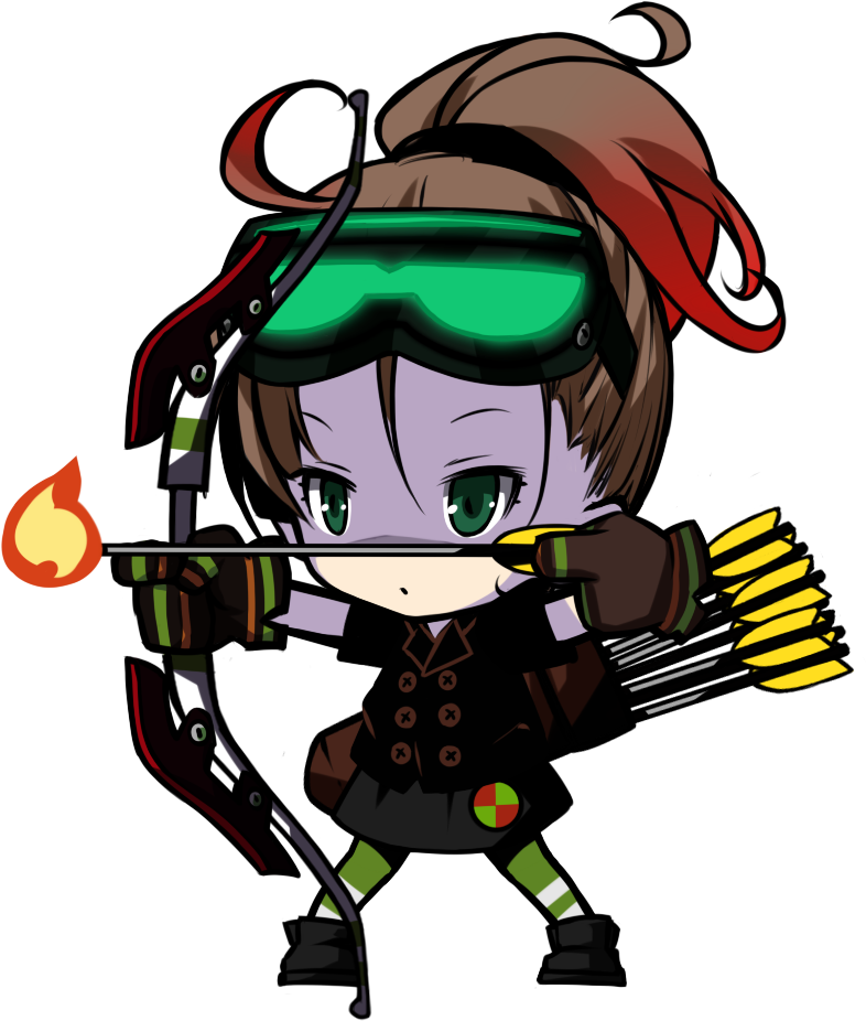 Firearcher - Cartoon (786x926)