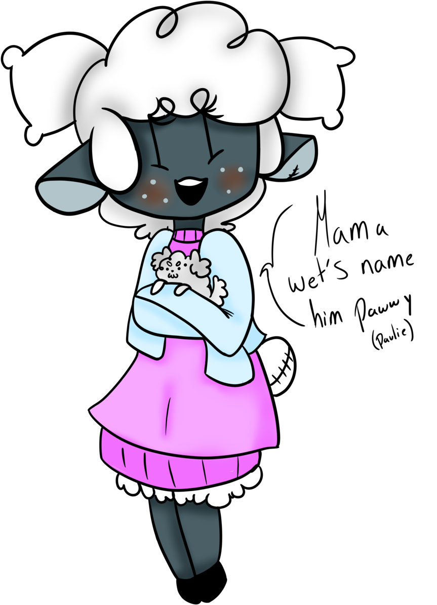 Crackchild Countingsheep By Ask Princess Sleep - Cartoon (1024x1325)