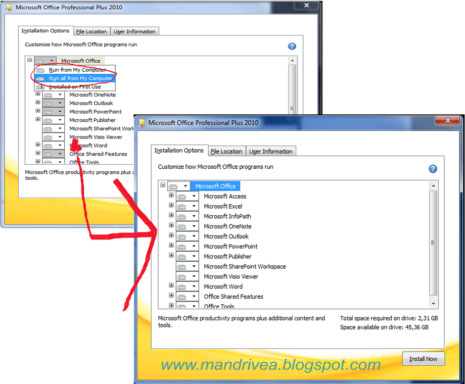 Pada Tulisan Microsoft Office Yang Paling Atas Silahkan - Microsoft Pro 2010 For 1pc. Best Price! (927x768)