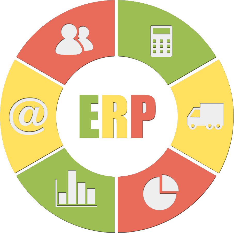 Erp Software - - Enterprise Resource Planning Icon (906x901)