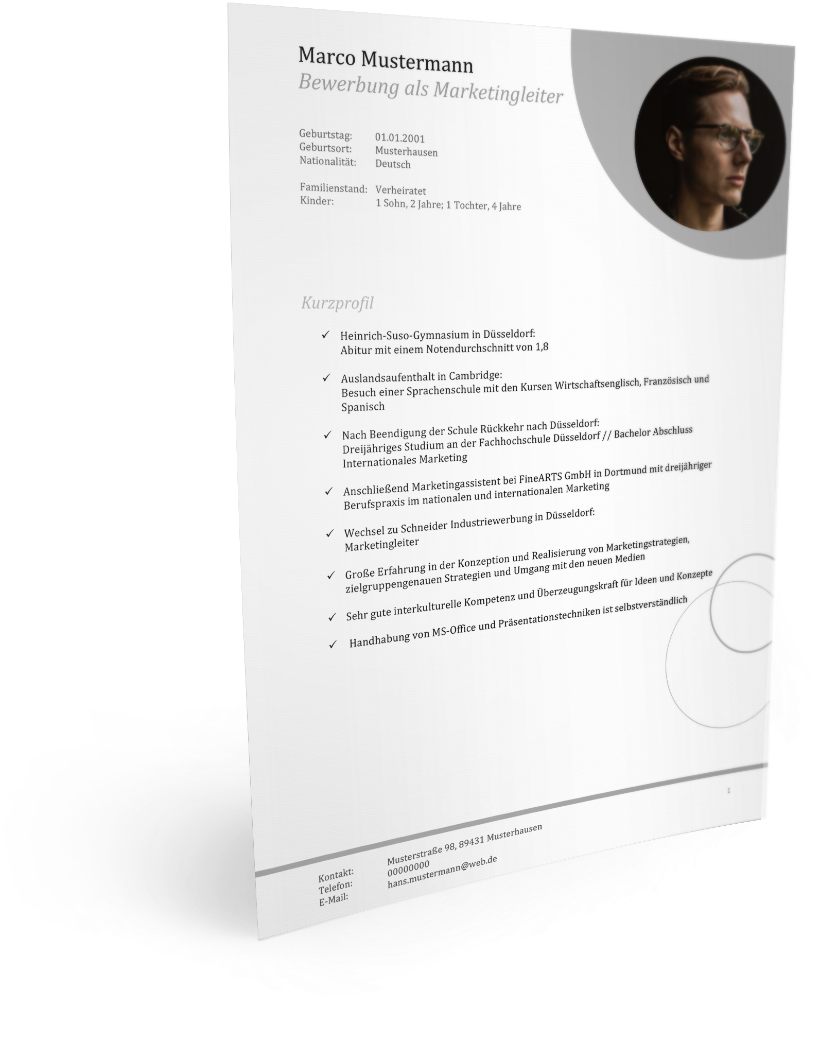 Tolle Lebenslauf Microsoft Office Fähigkeiten Galerie - Lebenslauf Bewerbung Muster Elektroniker (1950x2200)