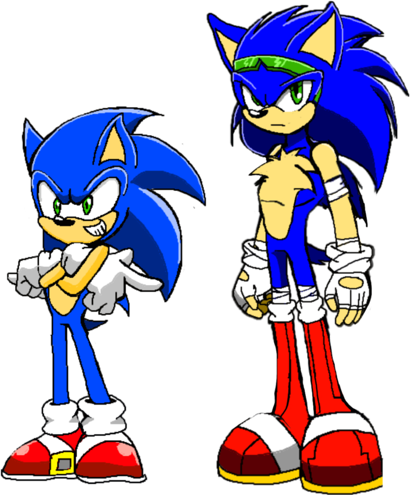 Sonic 15 Year Old And 17 Year Old By Aaronkasarion - Sonic 17 Years Old (1024x1024)