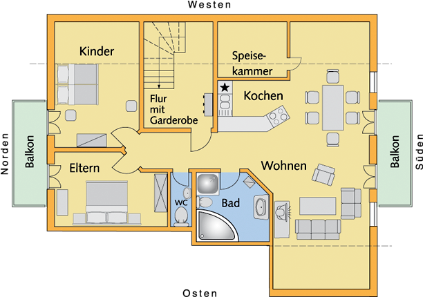 Grundriss "falke" - Floor Plan (640x480)