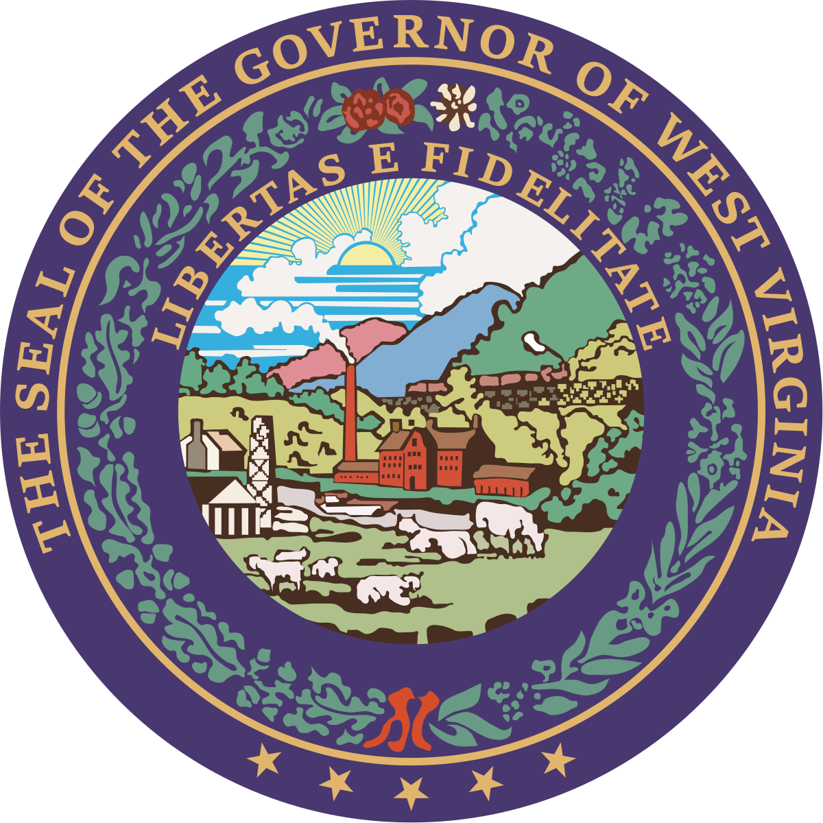 Governor Of Virginia Seal (1200x1200)